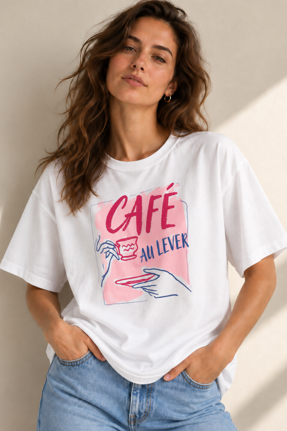 ARCHIVE - T-shirt Cafe au lever
