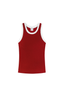 ARCHIVE - Tanktop bordo & white - drobna wada