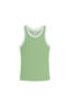 Tanktop matcha & white