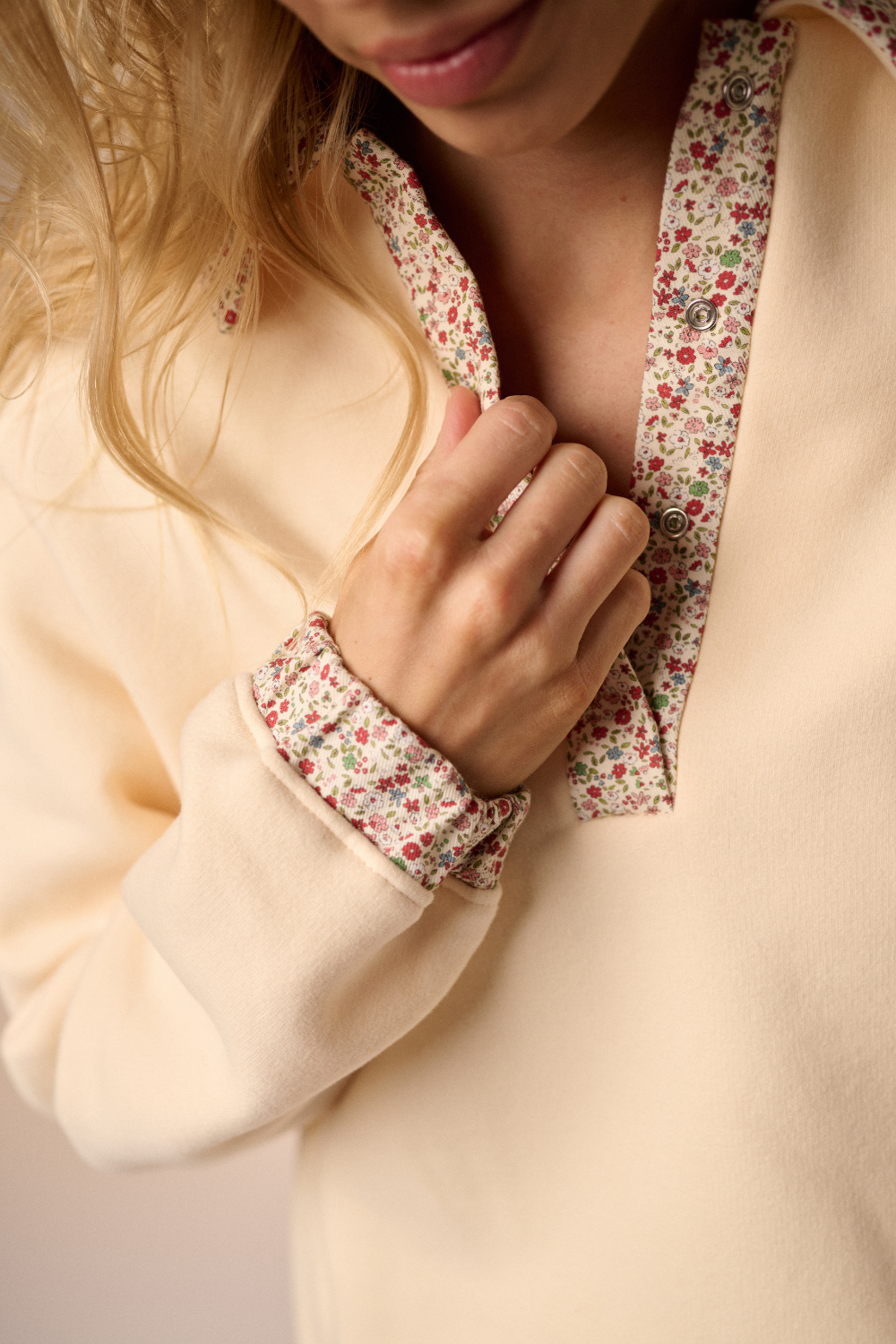 Bluza Blossom Polo butter