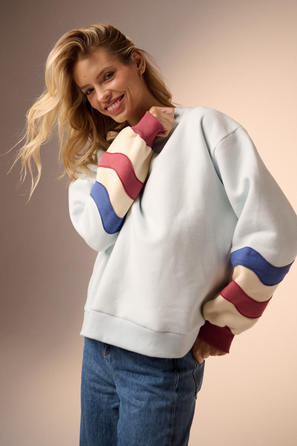 Bluza Flow baby blue