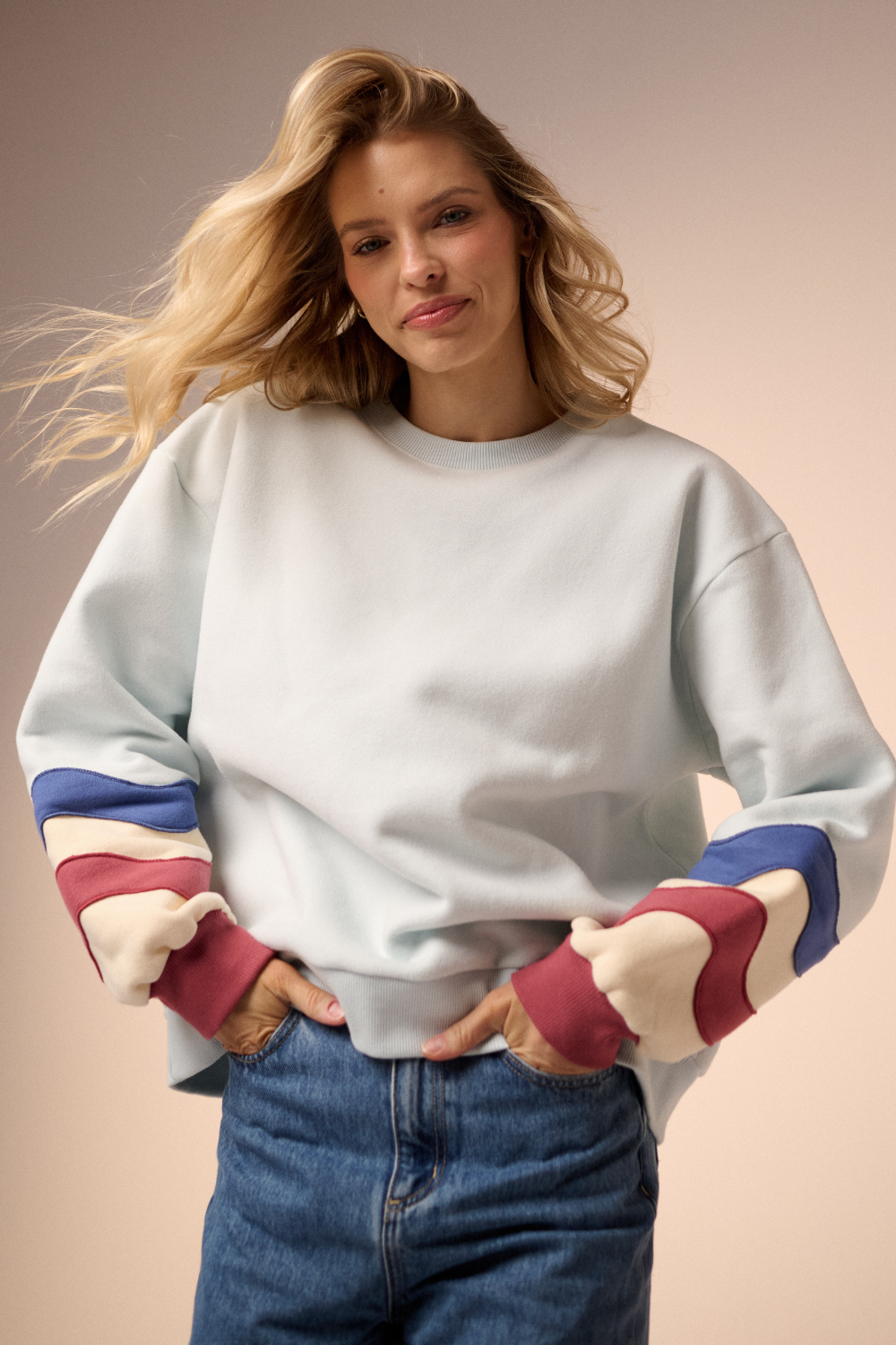 Bluza Flow baby blue