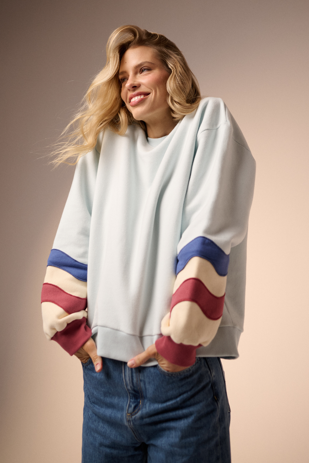Bluza Flow baby blue