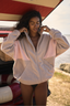 Bluza polarowa Coastal taupe&pink