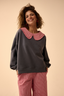 Bluza retro red check