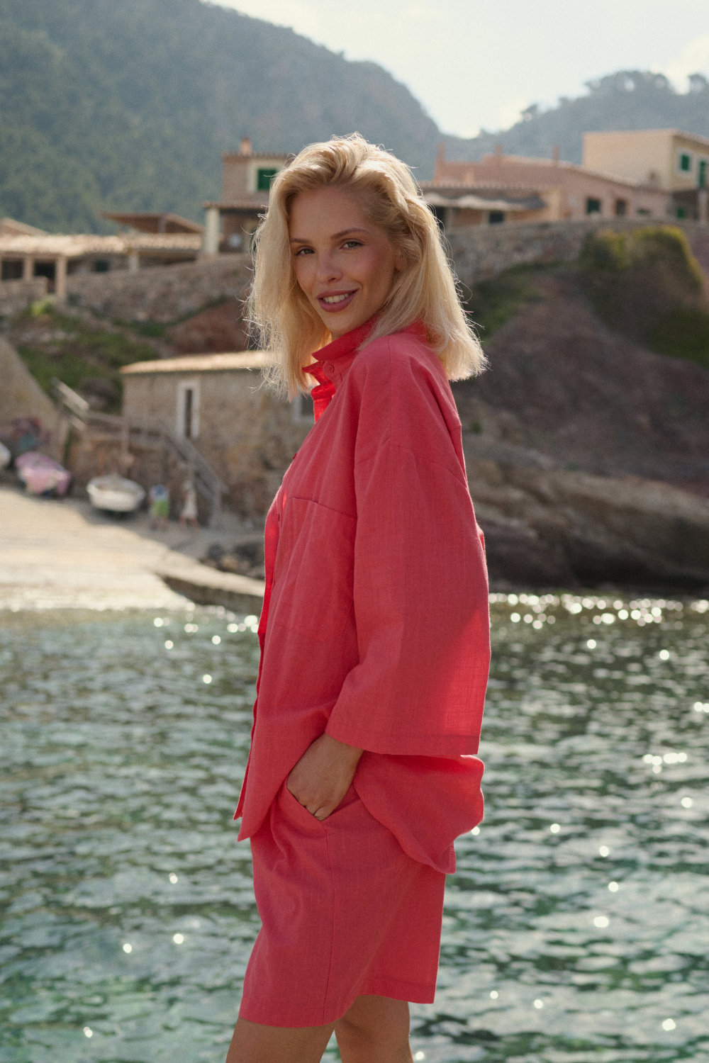 Szorty Coral Blush