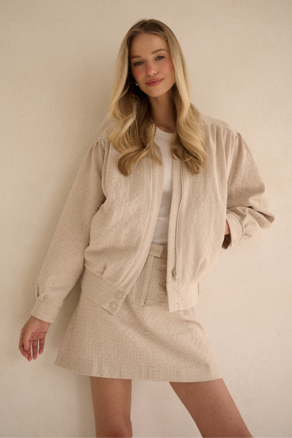 Kurtka Dakota beige