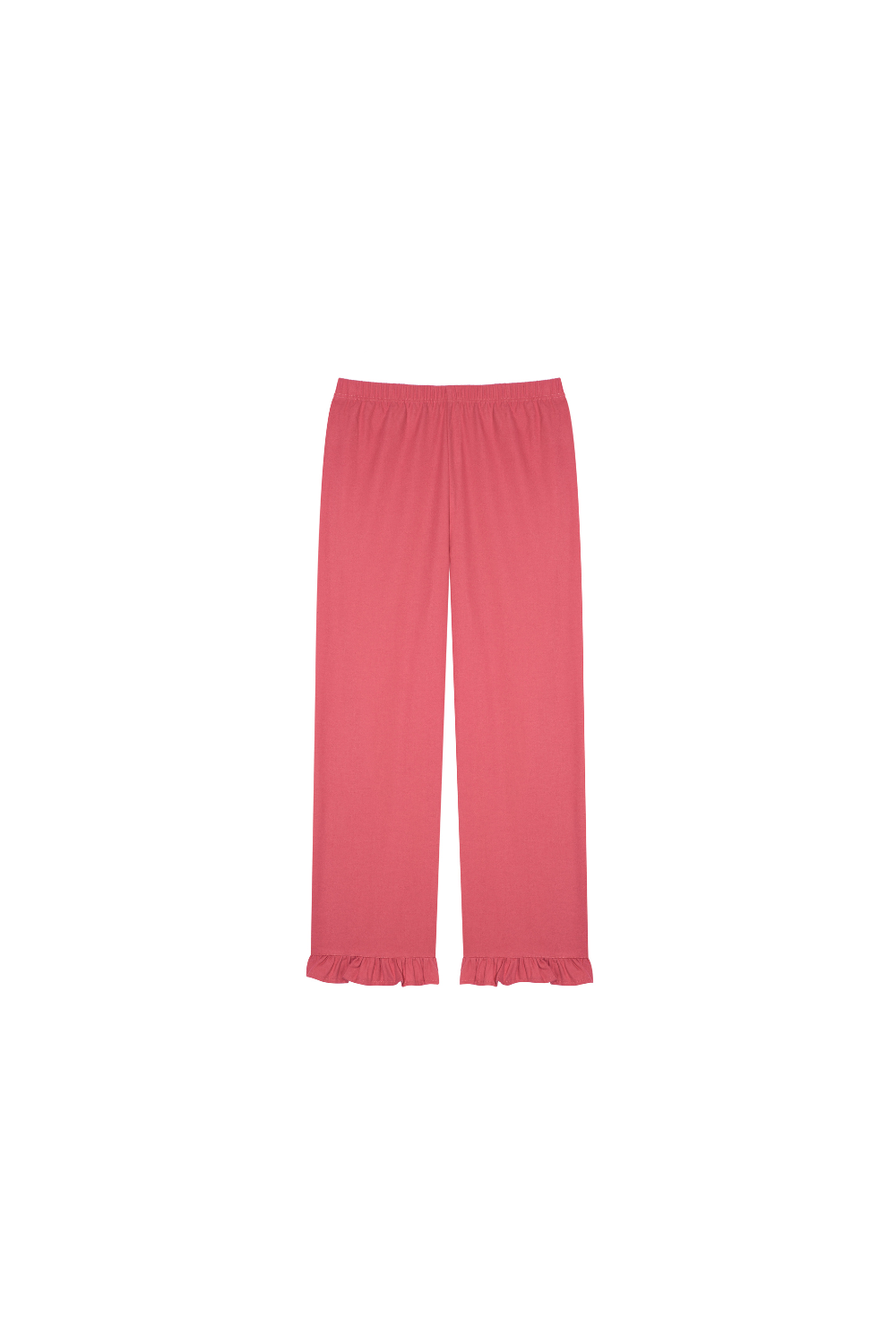 Piżama Amelie hearts coral long