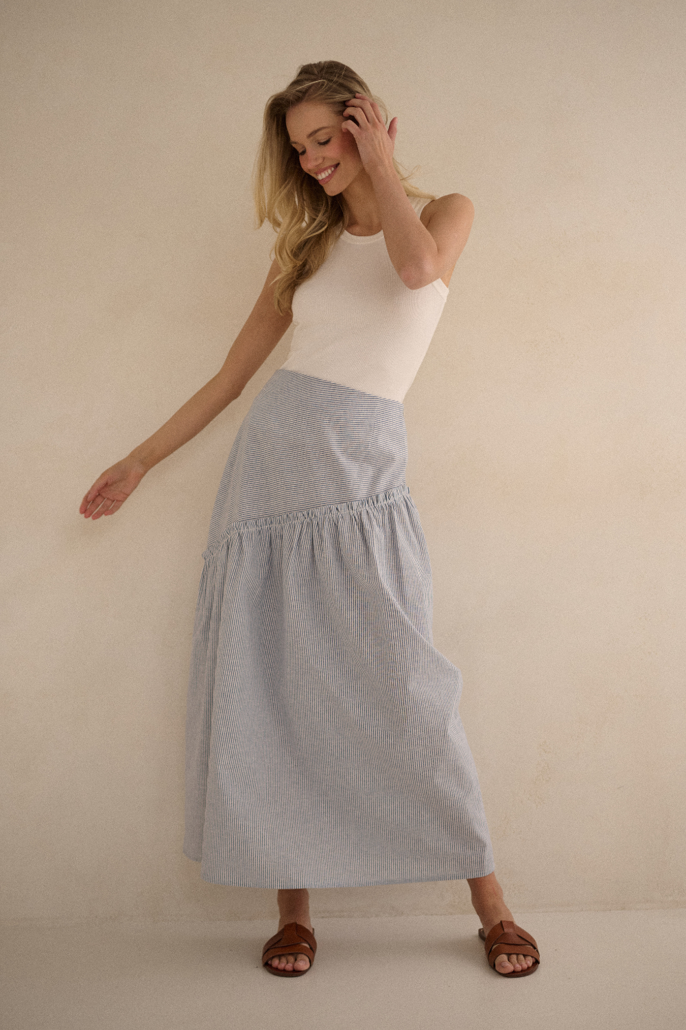 Spódnica Alva stripes
