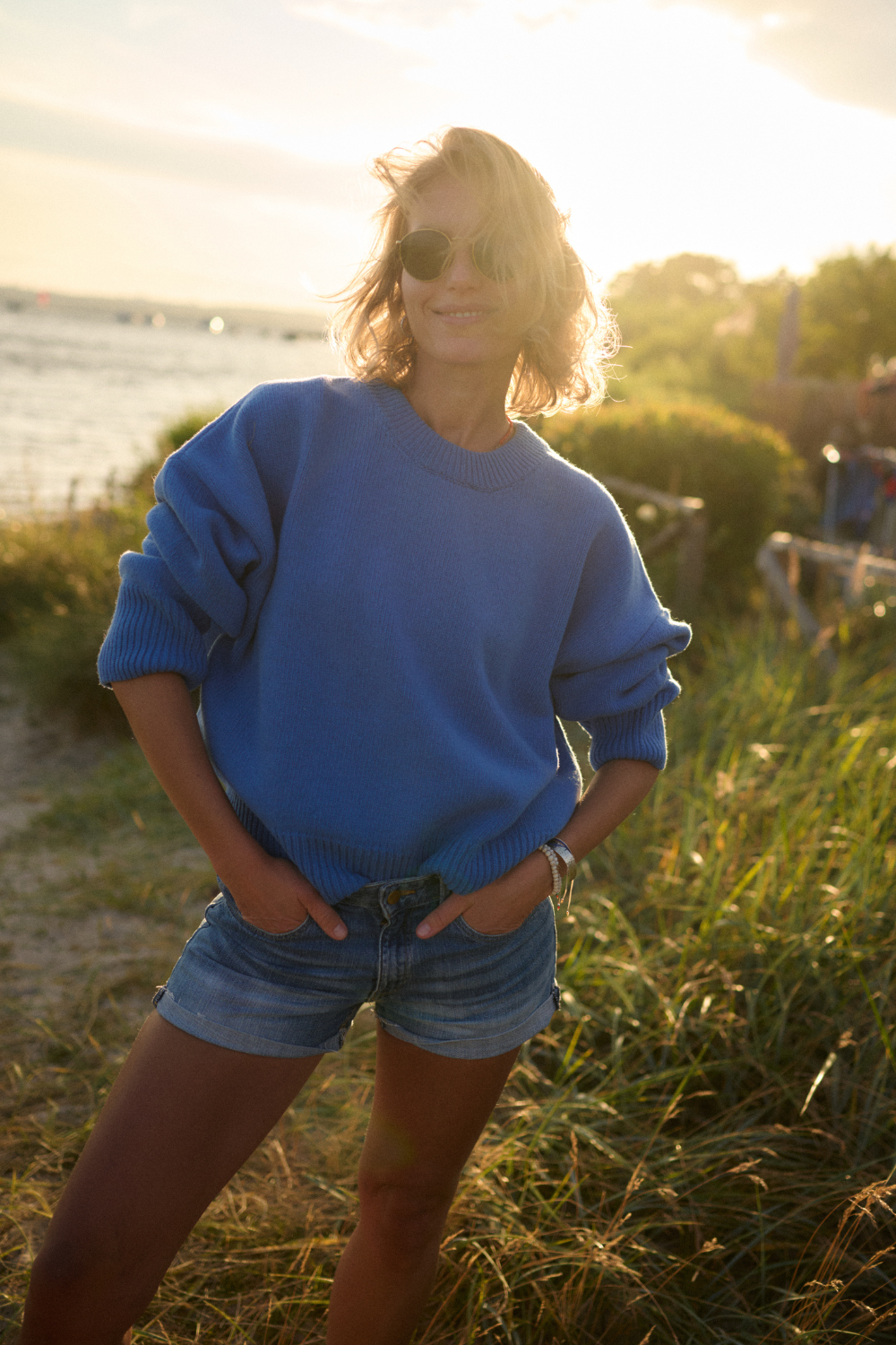 Sweter wełniany Ocean
