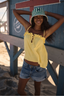 Top Léa yellow