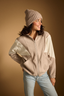 Bluza polarowa Coastal taupe&cream