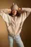 Bluza polarowa Coastal taupe&cream