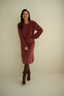 ARCHIVE - Sukienka Jackie burgundy