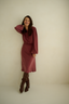 ARCHIVE - Sukienka Jackie burgundy