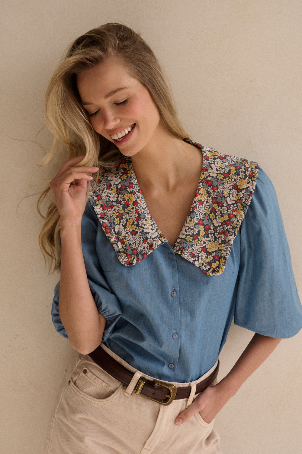 koszula Grace denim