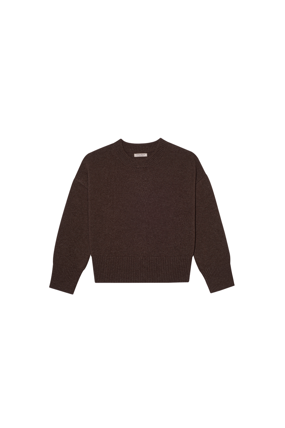 Sweter wełniany dark chocolate