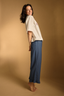 Piżama Amelie denim long