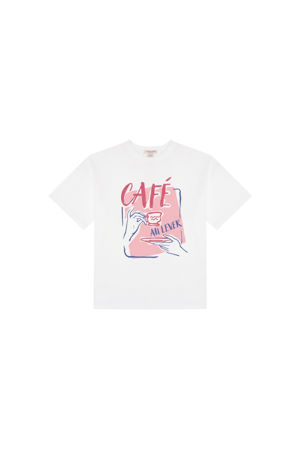 T-shirt Café au lever