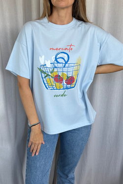 ARCHIVE - T-shirt mercato na innym kolorze T-shirtu