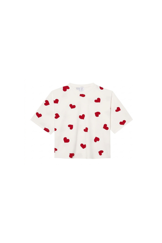 Piżama Red Hearts Short