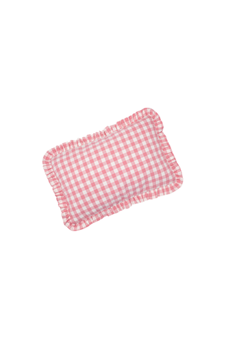 Bawełniana poduszka dekoracyjna - pink