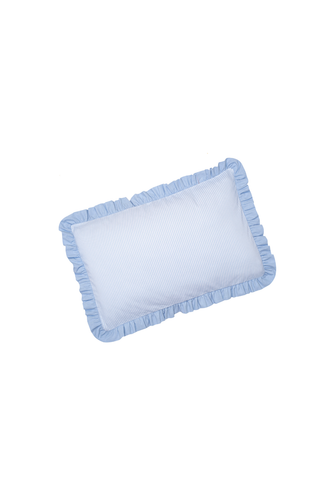 Bawełniana poduszka dekoracyjna - blue