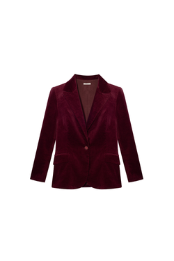 Marynarka Velvet cherry
