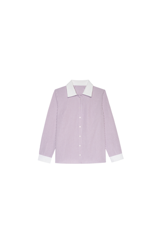 Piżama Sunday Stripe Set violet short