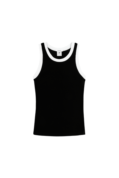Tanktop black & white