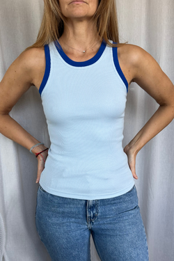 ARCHIVE - Tanktop blue & navy