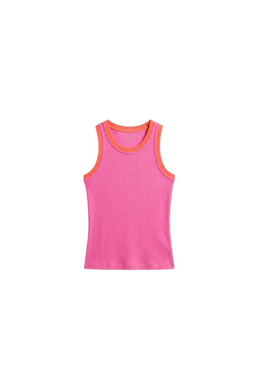 Tanktop pink & orange