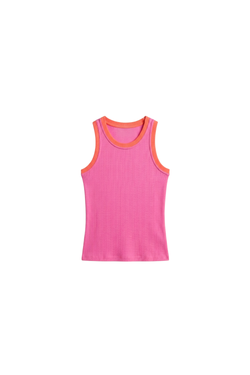 Tanktop pink & orange