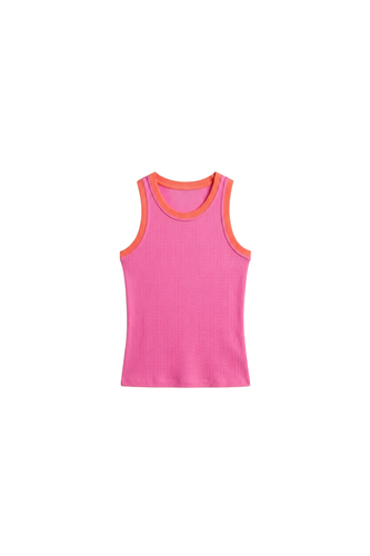 Tanktop pink & orange