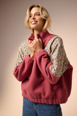 Bluza Floral rouge
