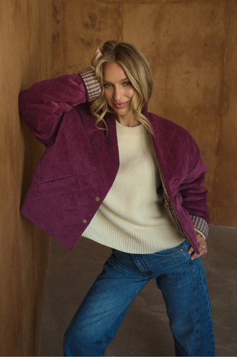 Kurtka Billie Plum