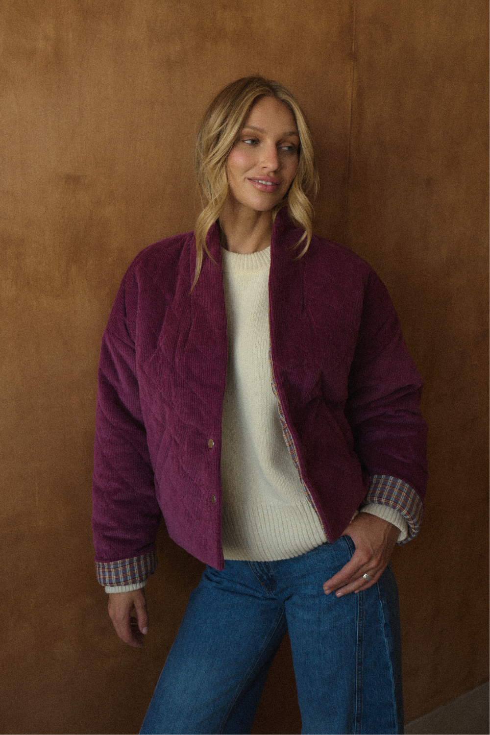 Kurtka Billie Plum