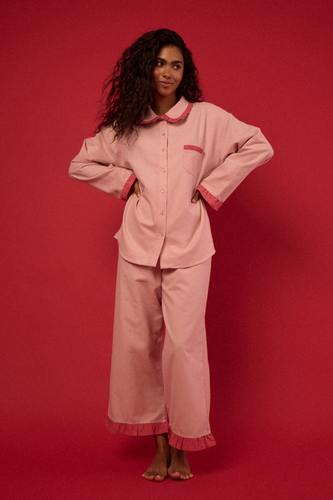 Piżama Caro & Jedwabna Opaska do Spania