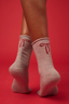 Skarpetki bow grey