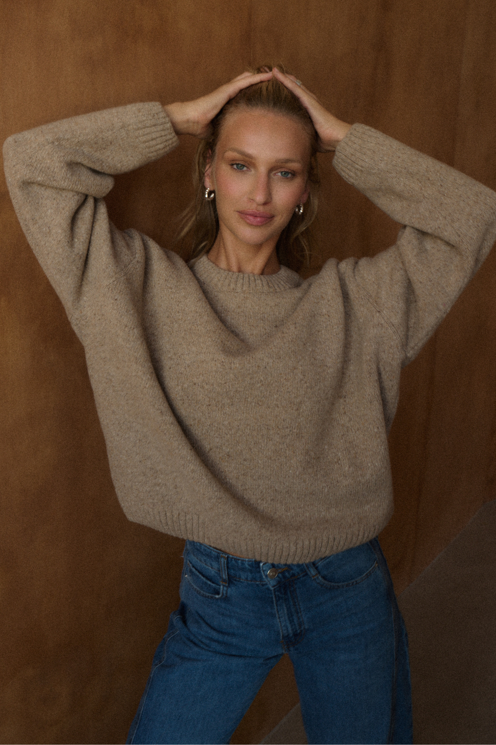 Sweter Merino Peanut Butter