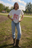 T-shirt boyfriend Roses