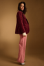 Spodnie sztruksowe Harper pink