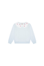 Bluza Retro Roses baby blue