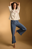 Piżama Amelie denim long