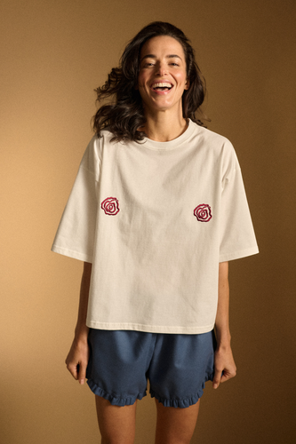 Piżama Amelie denim short