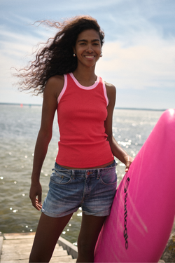 Tanktop raspberry & pink