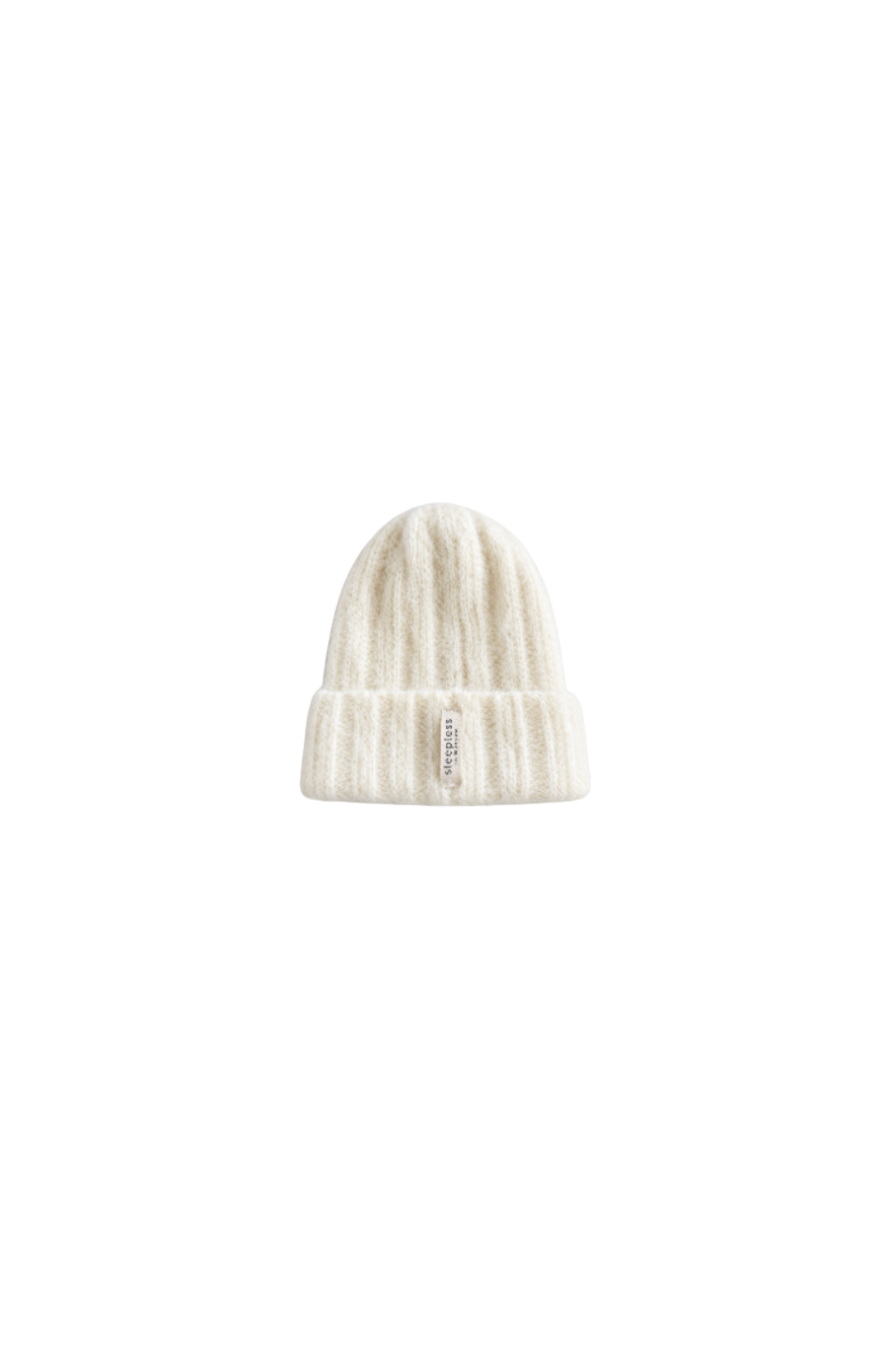 Wełniana Czapka Cloud White Chocolate